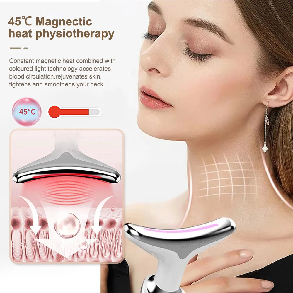 LED EMS Facial Massager