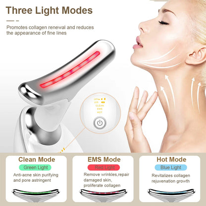 LED EMS Facial Massager